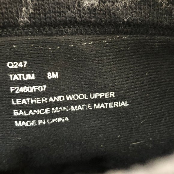 COACH Tatum Black Suede & Wool Foldover Signature Logo Mid-Calf Boots 8M - Picture 12 of 13